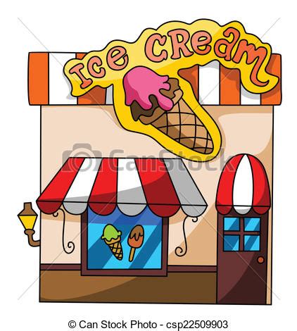 Ice Cream Shop Drawing at GetDrawings | Free download