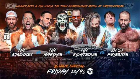 Aew Rampage Grand Slam The Kingdom The Hardys Best Friends The