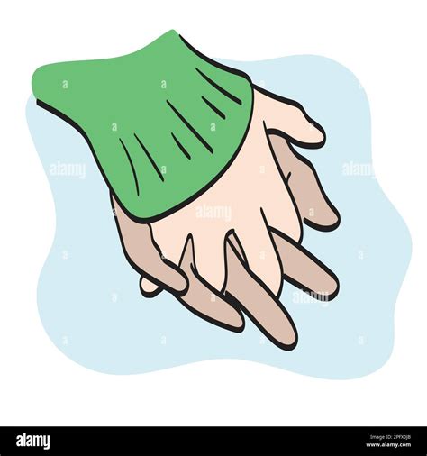 Lovers Holding Hands Clip Art