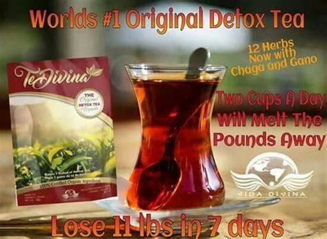 Te Divina The Original Detox Tea Now Available At Jaybaby