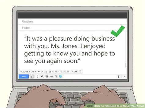 3 Ways To Respond To A Thank You Email Wikihow