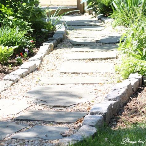 How To Lay Install The Perfect Flagstone Walkway Easy DIY With Pea