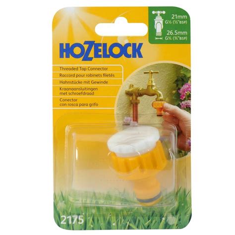 Hozelock Outdoor Threaded Hose Tap Connector Bsp And Old Tap Adaptor