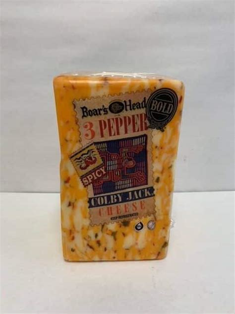 Boar S Head Bold Pepper Colby Jack Cheese Shop Cheese At H E B Ph