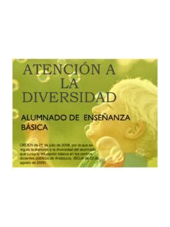 Atenci N A La Diversidad Junta De Andaluc A Atenci N A La