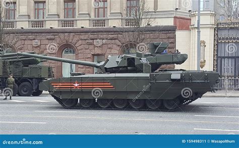 Tanque De Batalla Principal T Armata De Las Fuerzas Armadas Rusas