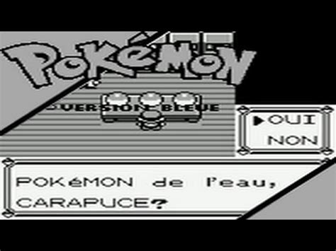 Let s Play Pokémon Version Bleue FR Partie 1 47 Très Carapuce ce