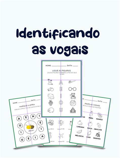 Identificando As Vogais Profemart