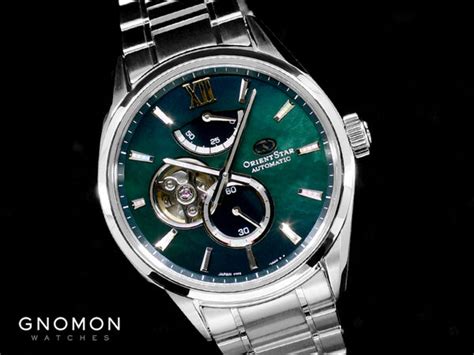 Orient Star Mechanical M34 Mother Of Pearl Green Ref. RE-BY0005A