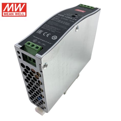 Mean Well Ddr 120a 48 100w Din Rail Dc Dc Converter Input 9 18v Dc To 48v Dc 21a 100w Meanwell