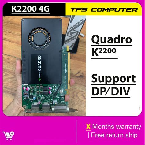 Card Màn Hình Rời Vga Nvidia Quadro K2200 4gb Gddr5 Shopee Việt Nam