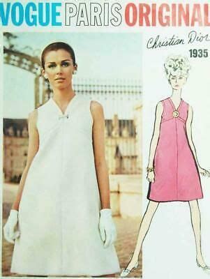 Sewing Patterns Instructional Media For Sale EBay Vogue Dress