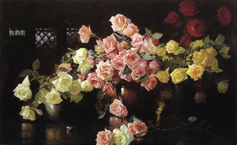 Reproducciones De Pinturas Roses De Joseph Rodefer Decamp