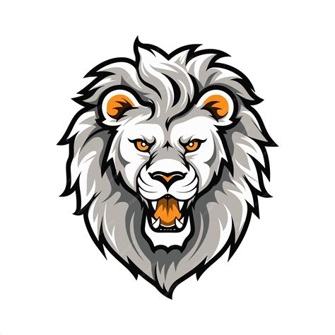 Premium Vector Vector Lion Mascot Logo Template With Whit Background