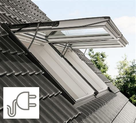 Elektrofenster Velux Gpu Energie Plus Klapp Schwingfenster Aus