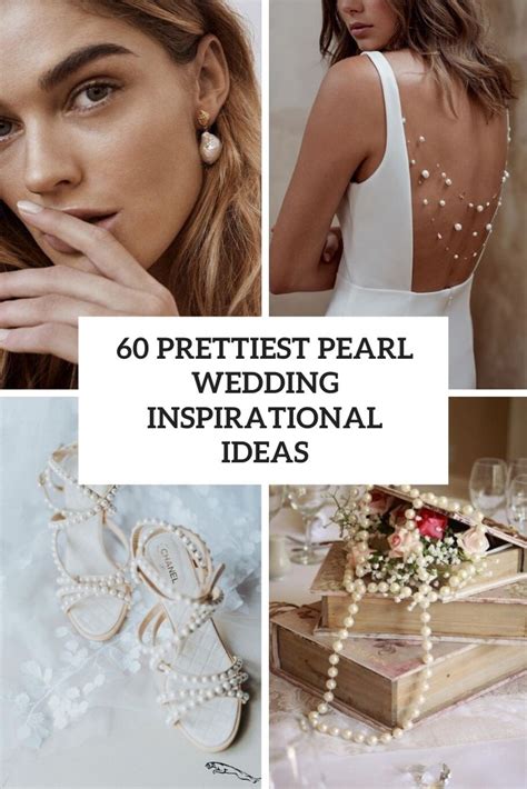 60 Prettiest Pearl Wedding Inspirational Ideas - Weddingomania