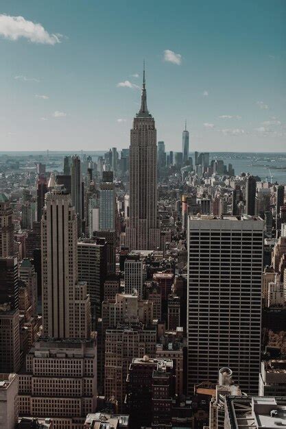 Premium Photo | Aerial view of buildings in city