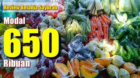 Serba 2 000 Harga Sayuran Mulai Turun Review Belanja Sayur Hari