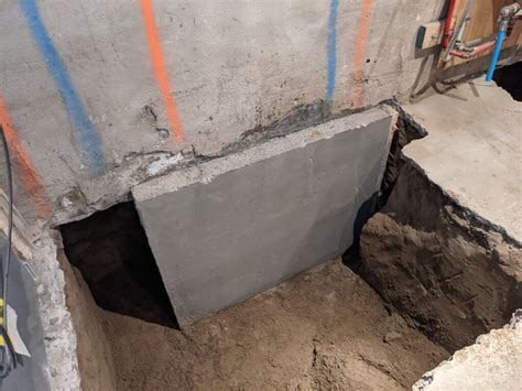 Basement Lowering Underpinning Toronto Concrete Benching