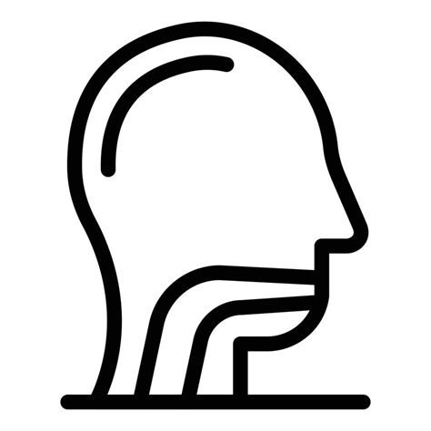 Respiratory therapist icon, outline style 15666177 Vector Art at Vecteezy