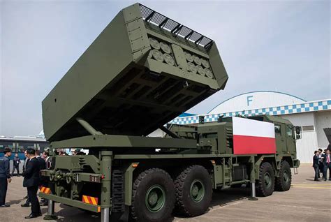 Poland Unveils South Korean Chunmoo Rocket Launcher Pod Mounted On