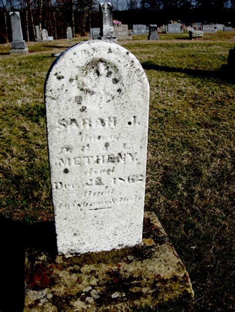 Sarah J Metheny Unknown 1862 Find A Grave Memorial