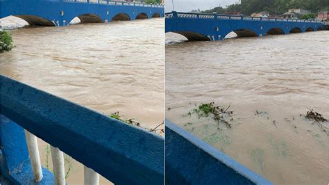 Chuva Faz N Vel De Rio Subir Provoca Alagamentos E Deixa Moradores De