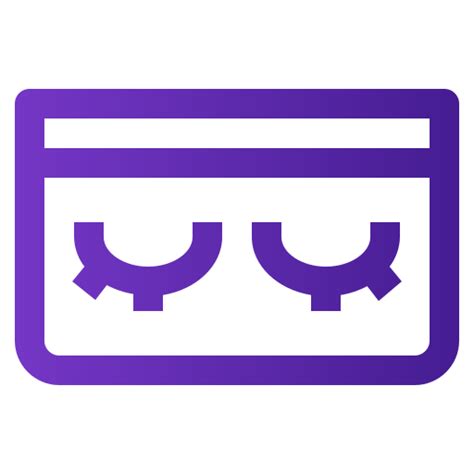 Eyelash Generic Gradient Icon