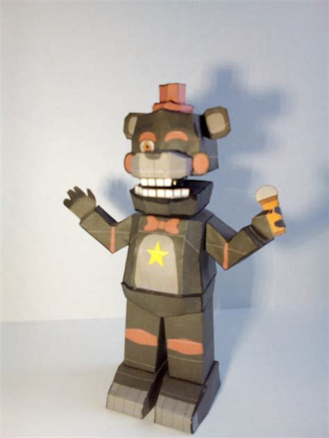 Lefty Papercraft Fnaf 6ffps By Underbonnie On Deviantart