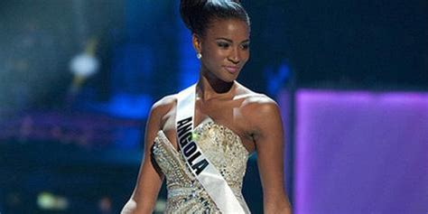 World In Magazine Miss Angola Leila Lopes Wins Miss Universe