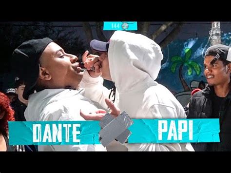 PAPI X DANTE PRIMEIRA FASE BATE VOLTA BATALHA DA ARTE 144