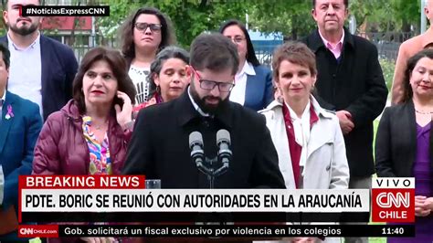 CNN Chile on Twitter AHORA Pdte Boric en La Araucanía Vengo a