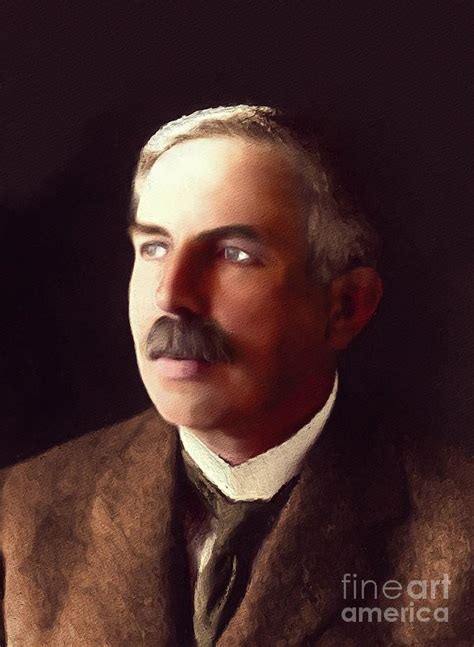 Ernest Rutherford Famous Scientist Painting By Esoterica Art Agency