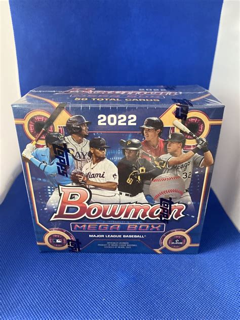 Bowman Baseball Mega Box Factory Sealed Elly Chourio Etc Auto