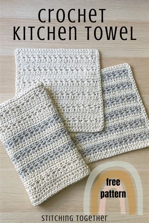 Crochet Kitchen Towel Pattern Artofit