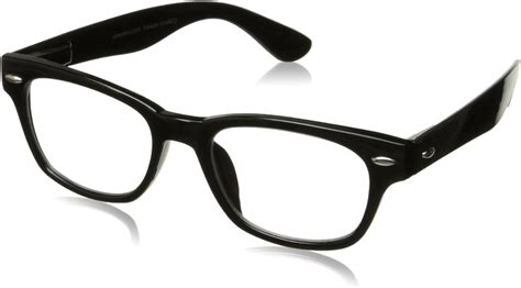 Peepers By Peeperspecs Unisex Adult Clark Reading Glasses Black Original Lenses