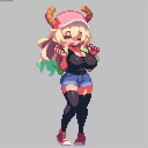 Lucoa Maidragon Danbooru