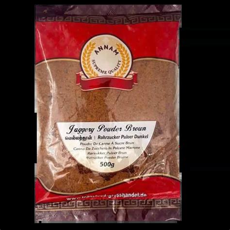 Annam Brown Jaggery Powder 500g Jai Hind Grocery