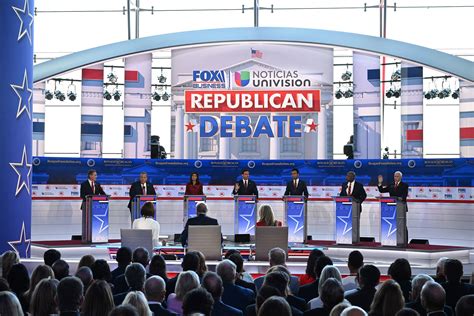 Second Republican Debate The Biggest Moments Time