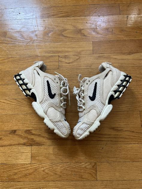 Nike × Stussy Nike / Stussy Spiridon Cage 2 - Fossil | Grailed