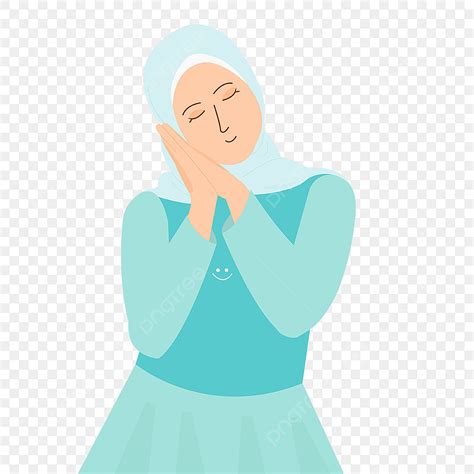 Beauty Sleep Clipart PNG Images Hijab Girl Muslim Sleeping Beauty