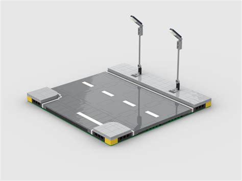 LEGO MOC MILS - Road T Intersection by SirCharles | Rebrickable - Build with LEGO