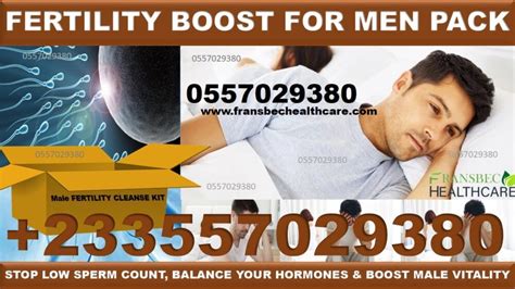 Male Fertility Boosters In Ghana Fertility Booster For Men Pack