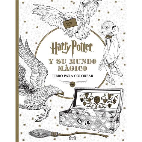 Libro Para Colorear Harry Potter Y Su Mundo M Gico V R Editoras