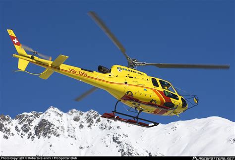 HB ZHY Heli Bernina Eurocopter AS 350B 3 Ecureuil Photo By Roberto