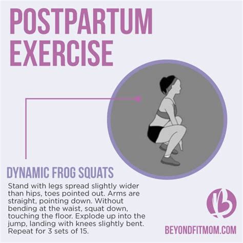 Free Postpartum Workout Plan For Moms Beyondfit Mom Post Partum