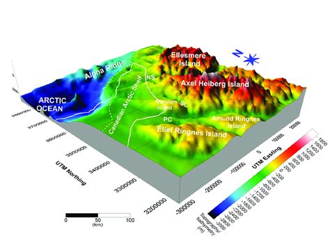 Figure P 8 Three Dimensional 3D Surface View Of The Topographic And