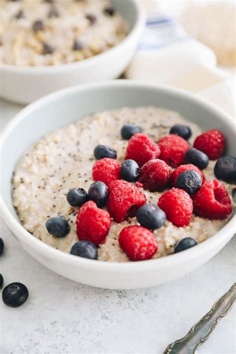 Overnight Steel Cut Oats Recipe The Healthy Maven