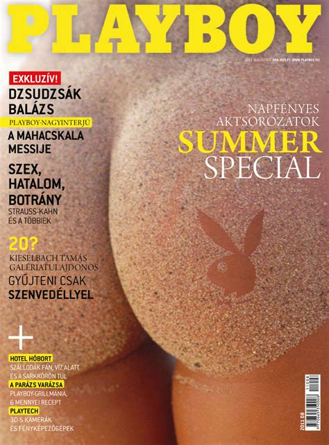 Αραχτοί και Light Η Francine Piaia στο Playboy Ουγγαρίας Αύγουστος 2011