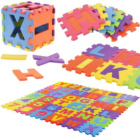 DUŻE PUZZLE PIANKOWE MATA EDUKACYJNA LITERKI XXL 13120376132